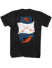 Alabama State Fish T-Shirt Orange & Blue