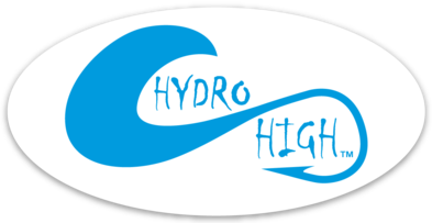 Hydro High Oval Sticker 4" x 2"