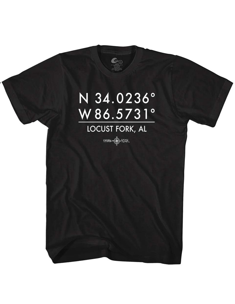 Locust Fork GPS Coordinates T-Shirt