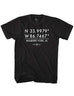 Mulberry Fork GPS Coordinates T-Shirt
