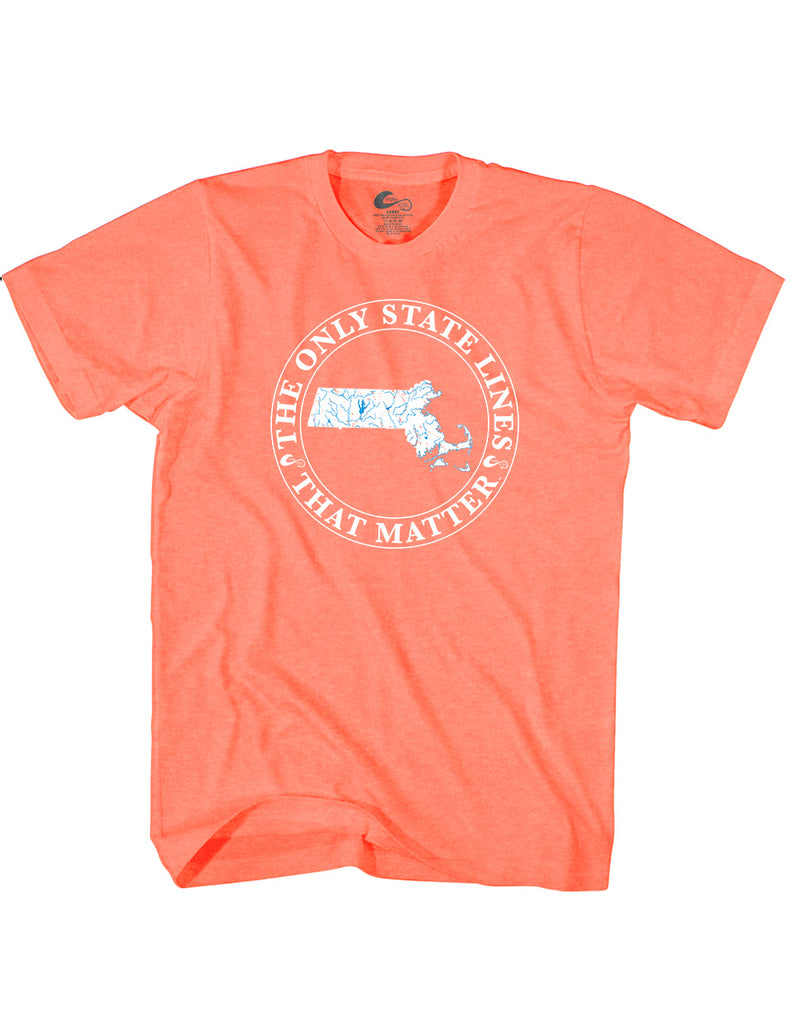 Massachusetts State Waterways T-Shirt
