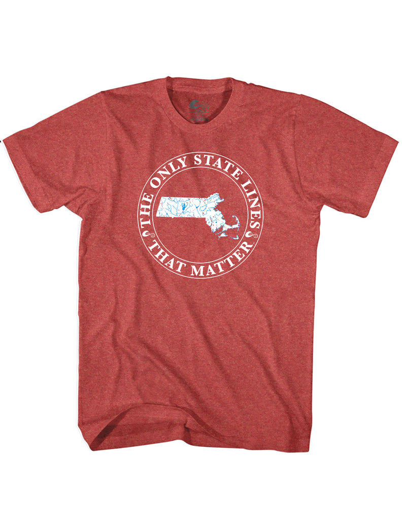 Massachusetts State Waterways T-Shirt