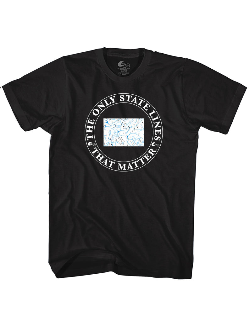 Wyoming State Waterways T-Shirt