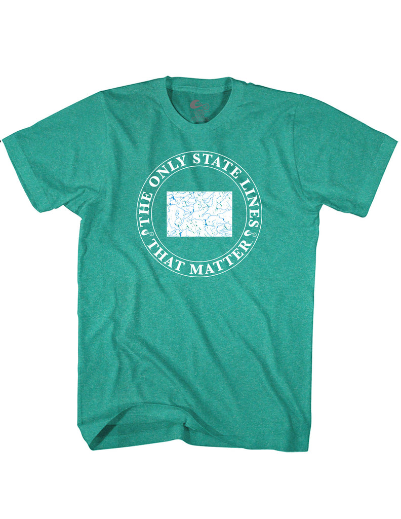 Wyoming State Waterways T-Shirt