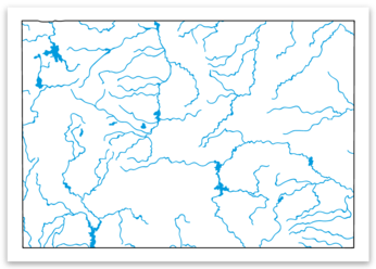 Wyoming State Waterways Sticker 3.5" x 2.47"