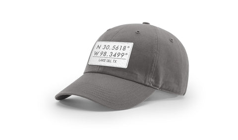 Lake LBJ GPS Coordinates Cotton Hat