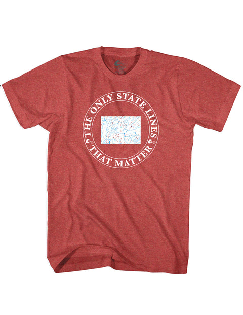 Wyoming State Waterways T-Shirt