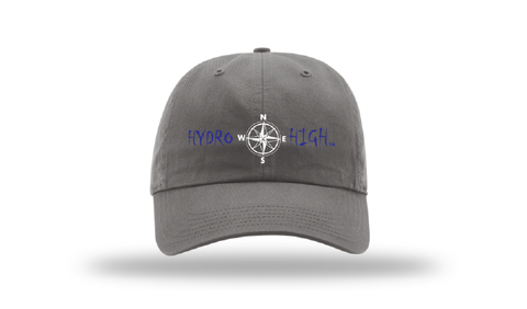 Hydro High Dark Blue Compass Logo Cotton Hat