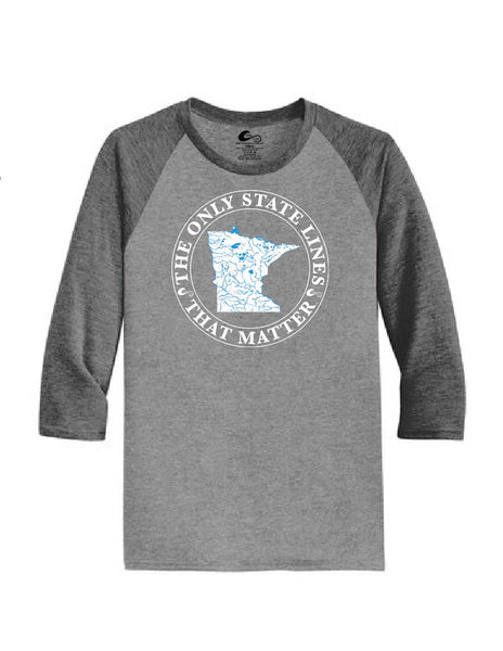 Minnesota State Waterways Raglan Shirt